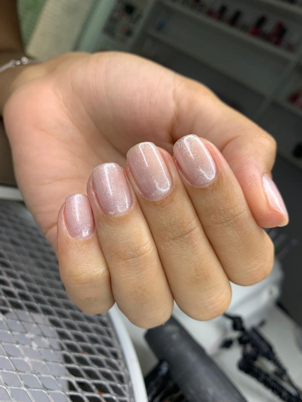 Resultado de blindagem nas unhas naturais